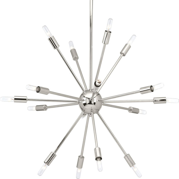 Ion 16 Light Chandelier-Large Chandeliers-Progress Lighting-Lighting Design Store