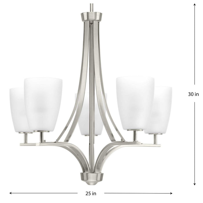 Leap Chandelier-Mid. Chandeliers-Progress Lighting-Lighting Design Store