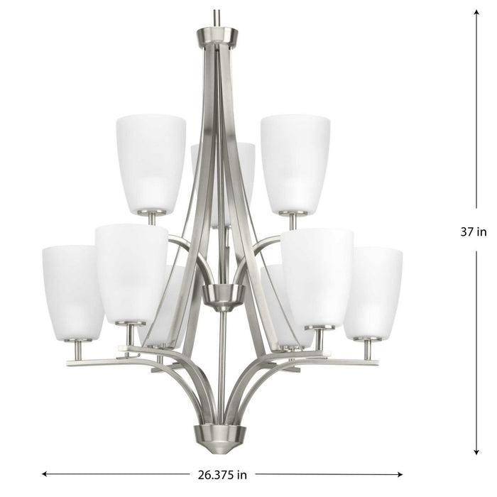 Leap Chandelier-Large Chandeliers-Progress Lighting-Lighting Design Store