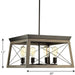 Briarwood Chandelier-Mid. Chandeliers-Progress Lighting-Lighting Design Store