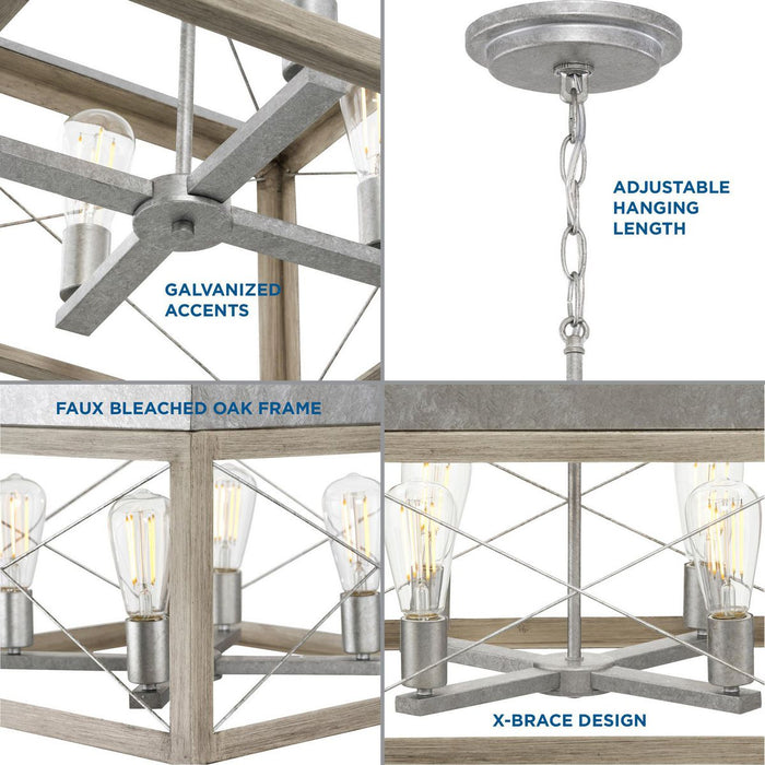 Briarwood Chandelier-Mid. Chandeliers-Progress Lighting-Lighting Design Store