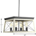 Briarwood Chandelier-Mid. Chandeliers-Progress Lighting-Lighting Design Store