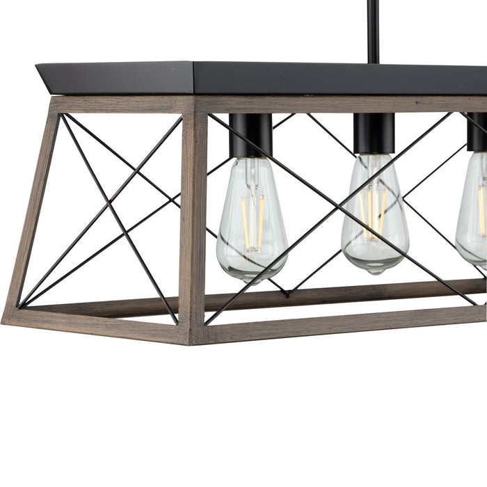 Briarwood Linear Chandelier-Linear/Island-Progress Lighting-Lighting Design Store
