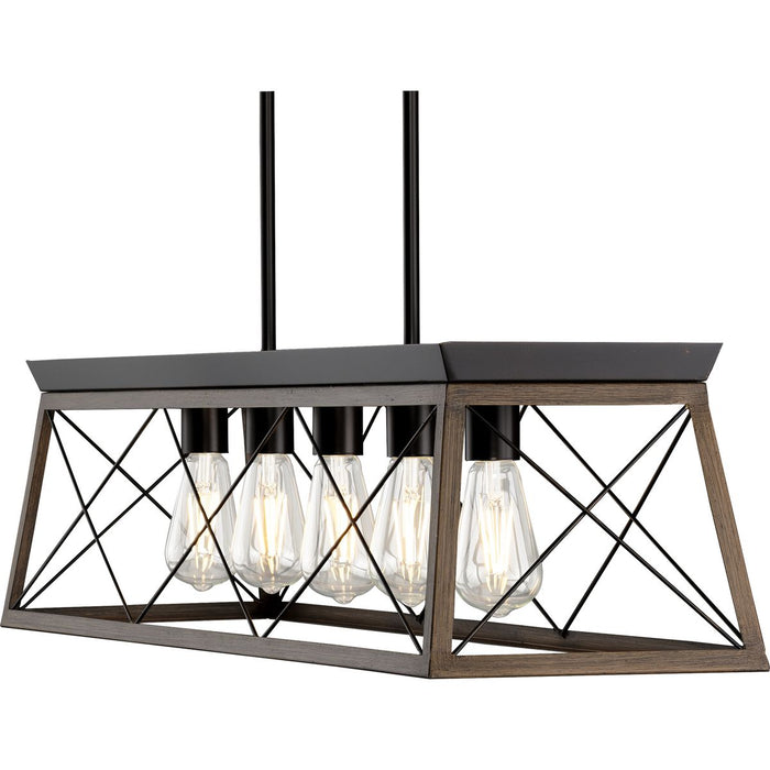 Briarwood Linear Chandelier-Linear/Island-Progress Lighting-Lighting Design Store