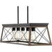 Briarwood Linear Chandelier-Linear/Island-Progress Lighting-Lighting Design Store