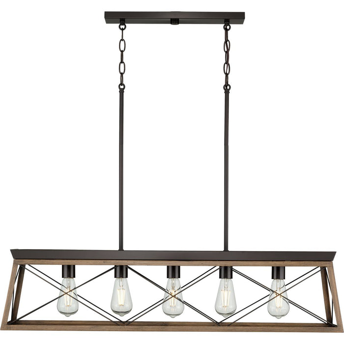 Briarwood Linear Chandelier-Linear/Island-Progress Lighting-Lighting Design Store