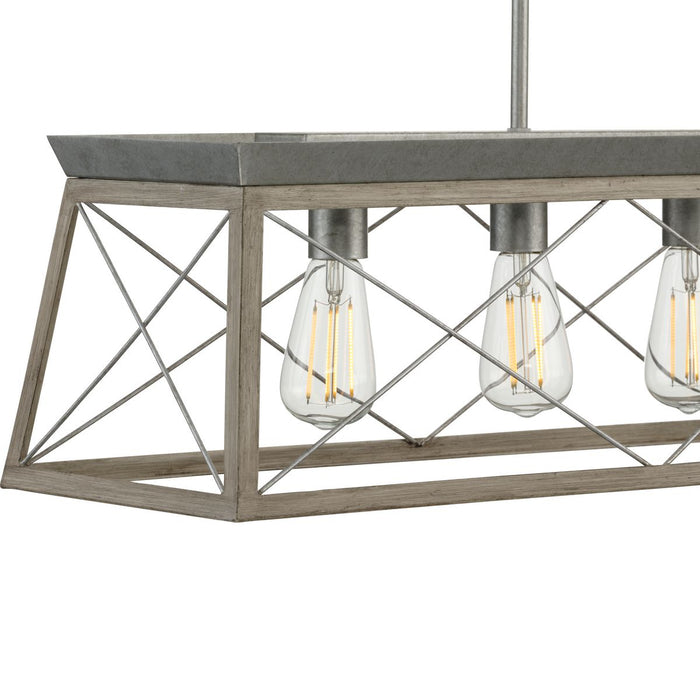 Briarwood Island Chandelier-Linear/Island-Progress Lighting-Lighting Design Store