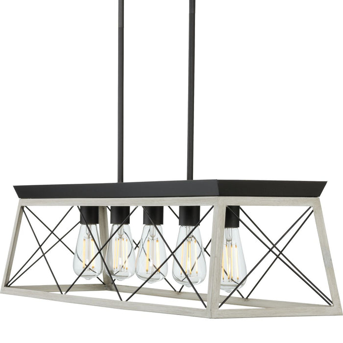 Briarwood Linear Chandelier-Linear/Island-Progress Lighting-Lighting Design Store
