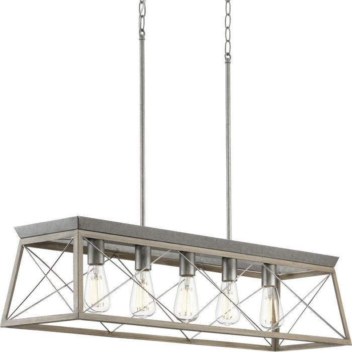 Briarwood Island Chandelier-Linear/Island-Progress Lighting-Lighting Design Store