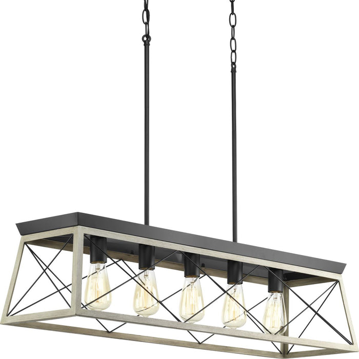 Briarwood Linear Chandelier-Linear/Island-Progress Lighting-Lighting Design Store
