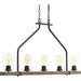 Barnes Mill Linear Chandelier-Linear/Island-Progress Lighting-Lighting Design Store