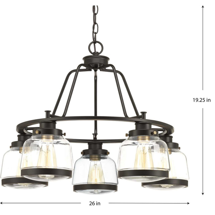 Judson Chandelier-Mid. Chandeliers-Progress Lighting-Lighting Design Store