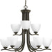 Laird Chandelier-Mid. Chandeliers-Progress Lighting-Lighting Design Store