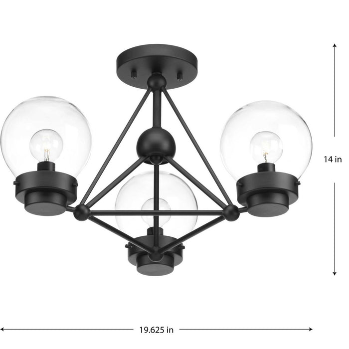 Spatial Semi-Flush Convertible-Semi-Flush Mts.-Progress Lighting-Lighting Design Store