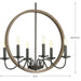 Fontayne Chandelier-Mid. Chandeliers-Progress Lighting-Lighting Design Store