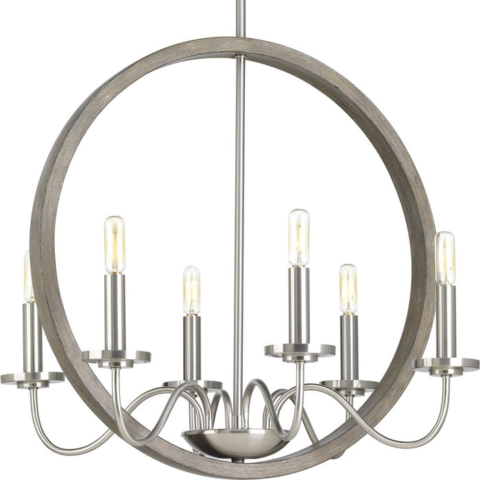 Fontayne Chandelier-Mid. Chandeliers-Progress Lighting-Lighting Design Store