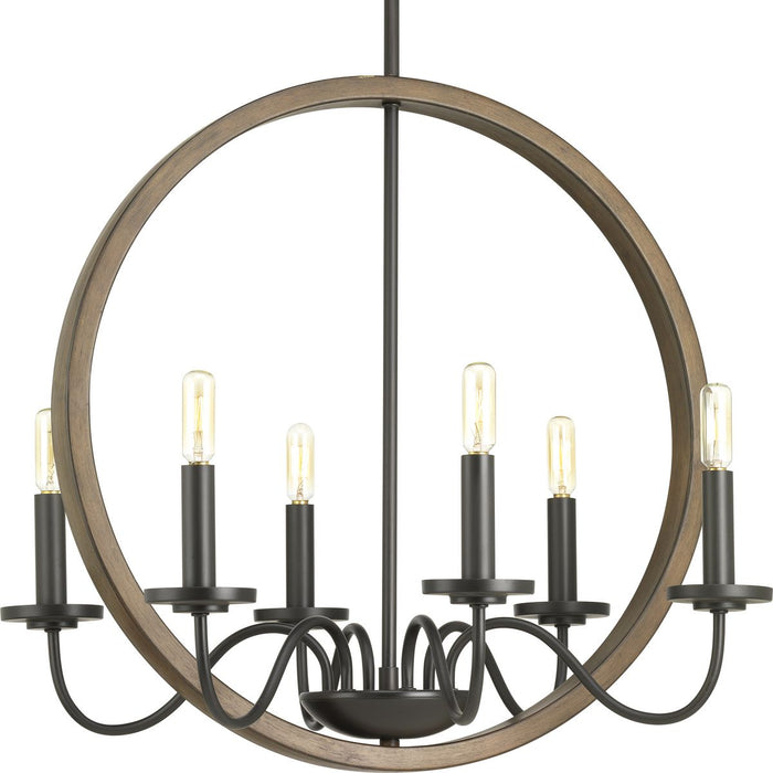 Fontayne Chandelier-Mid. Chandeliers-Progress Lighting-Lighting Design Store