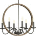 Fontayne Chandelier-Mid. Chandeliers-Progress Lighting-Lighting Design Store