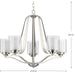 Kene Chandelier-Mid. Chandeliers-Progress Lighting-Lighting Design Store