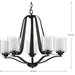 Kene Chandelier-Mid. Chandeliers-Progress Lighting-Lighting Design Store