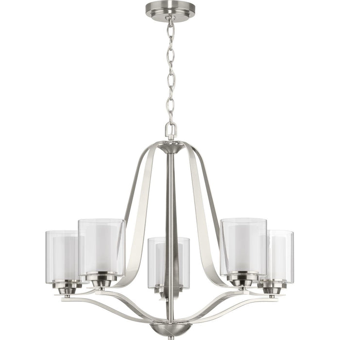 Kene Chandelier-Mid. Chandeliers-Progress Lighting-Lighting Design Store