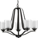 Kene Chandelier-Mid. Chandeliers-Progress Lighting-Lighting Design Store