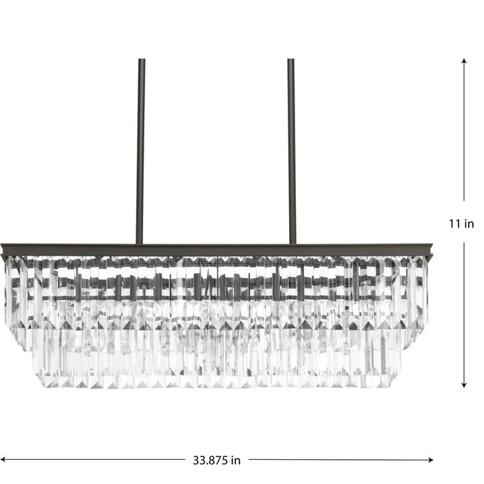 Glimmer Island Pendant-Linear/Island-Progress Lighting-Lighting Design Store