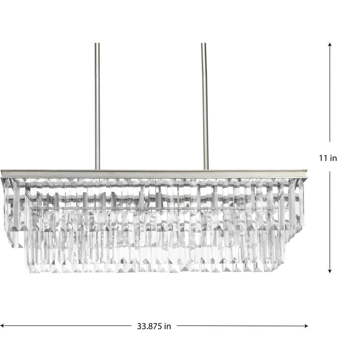 Glimmer Island Pendant-Linear/Island-Progress Lighting-Lighting Design Store