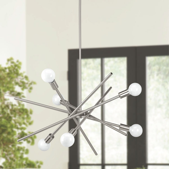 Astra Chandelier-Mid. Chandeliers-Progress Lighting-Lighting Design Store