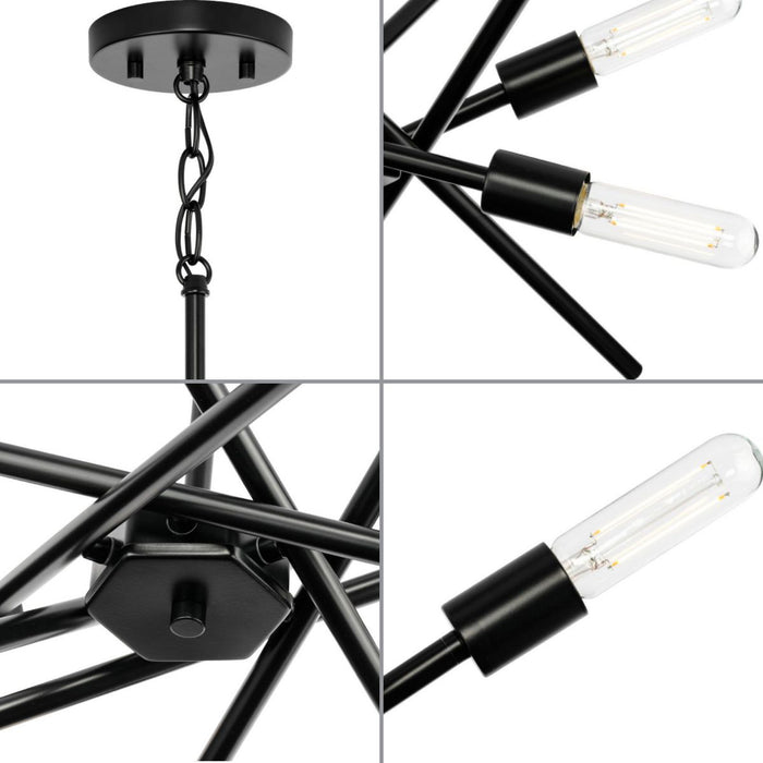 Astra Chandelier-Mid. Chandeliers-Progress Lighting-Lighting Design Store