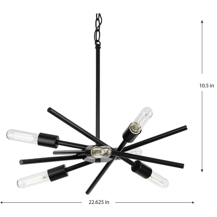 Astra Chandelier-Mid. Chandeliers-Progress Lighting-Lighting Design Store