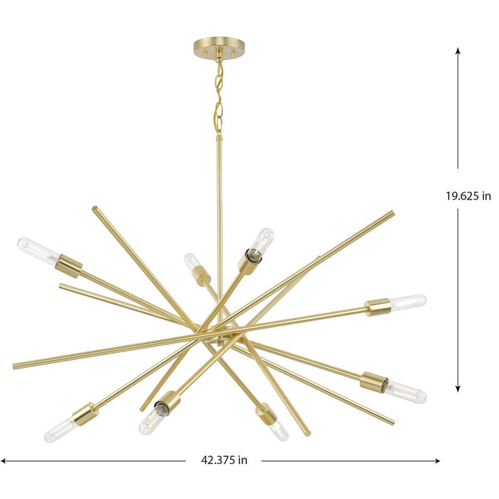 Astra Chandelier-Large Chandeliers-Progress Lighting-Lighting Design Store