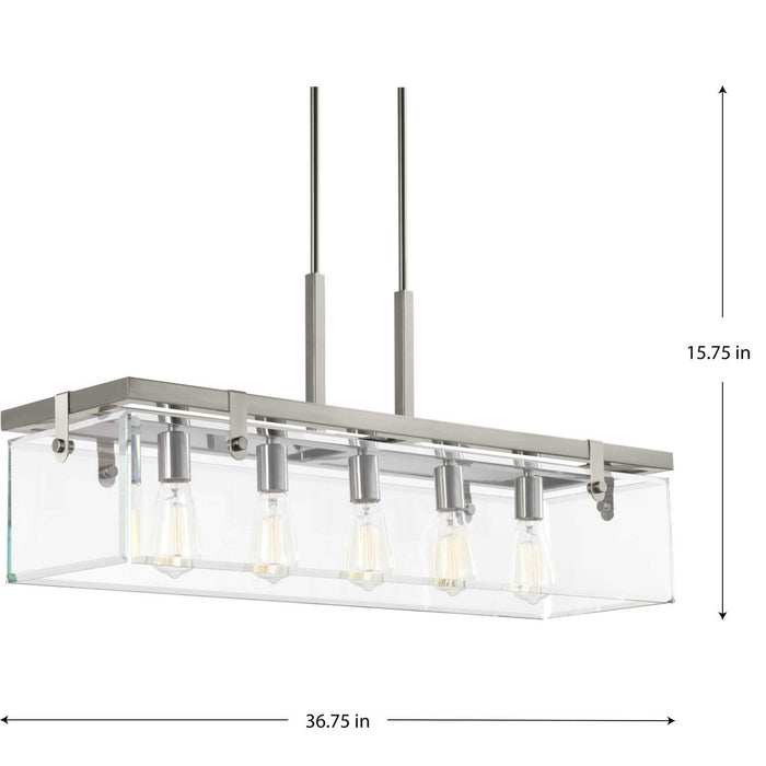 Glayse Island Pendant-Linear/Island-Progress Lighting-Lighting Design Store