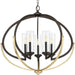 Evoke Chandelier-Mid. Chandeliers-Progress Lighting-Lighting Design Store