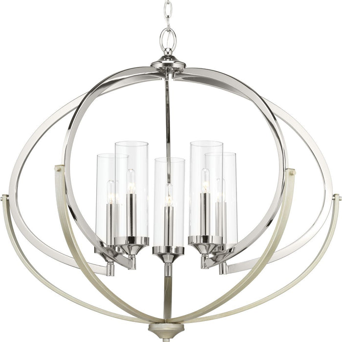 Evoke Chandelier-Mid. Chandeliers-Progress Lighting-Lighting Design Store