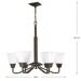 Clifton Hs Chandelier-Mid. Chandeliers-Progress Lighting-Lighting Design Store