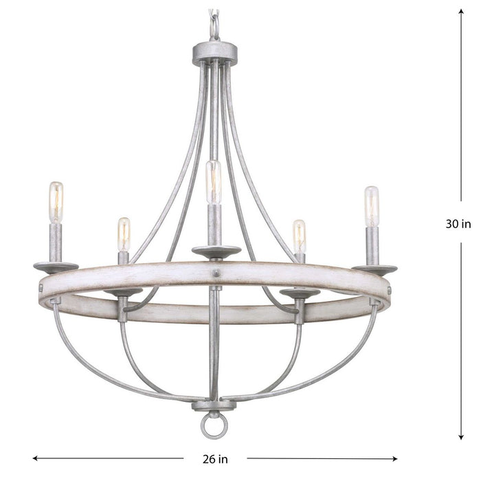 Gulliver Chandelier-Mid. Chandeliers-Progress Lighting-Lighting Design Store