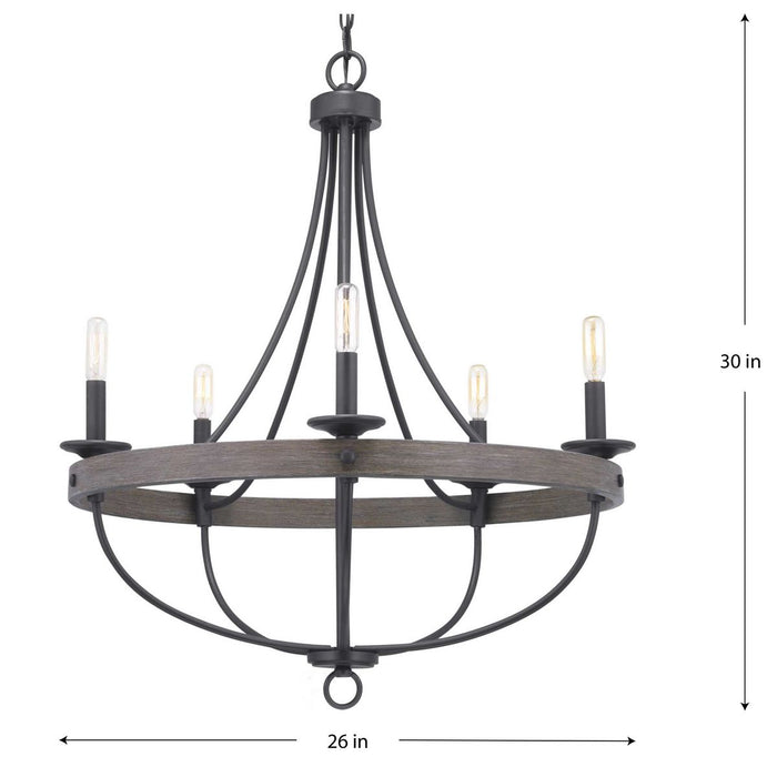 Gulliver Chandelier-Mid. Chandeliers-Progress Lighting-Lighting Design Store
