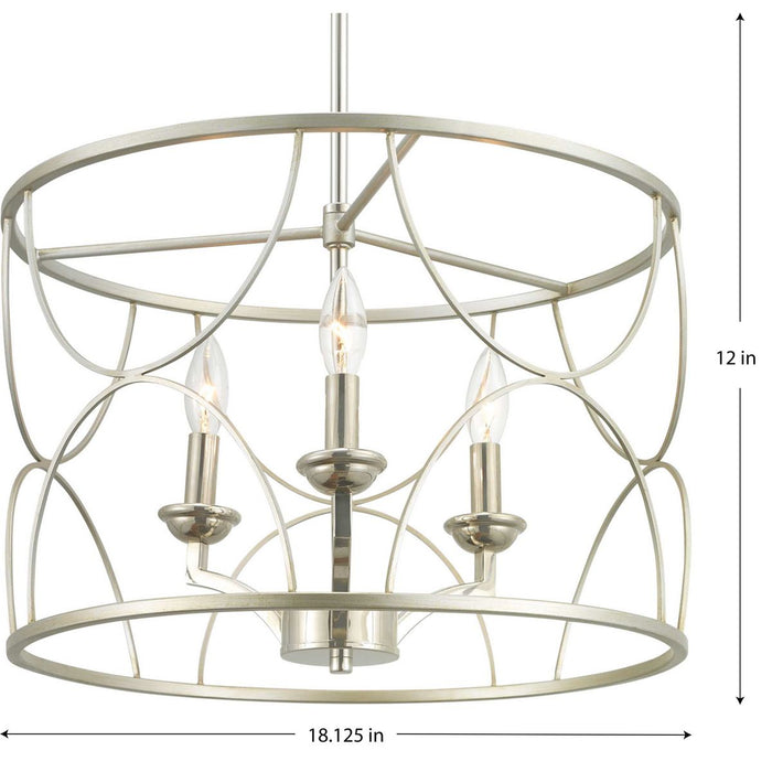 Landree Chandelier-Mid. Chandeliers-Progress Lighting-Lighting Design Store