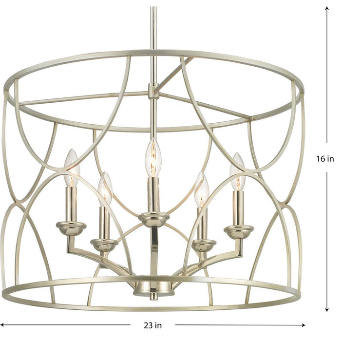 Landree Chandelier-Mid. Chandeliers-Progress Lighting-Lighting Design Store