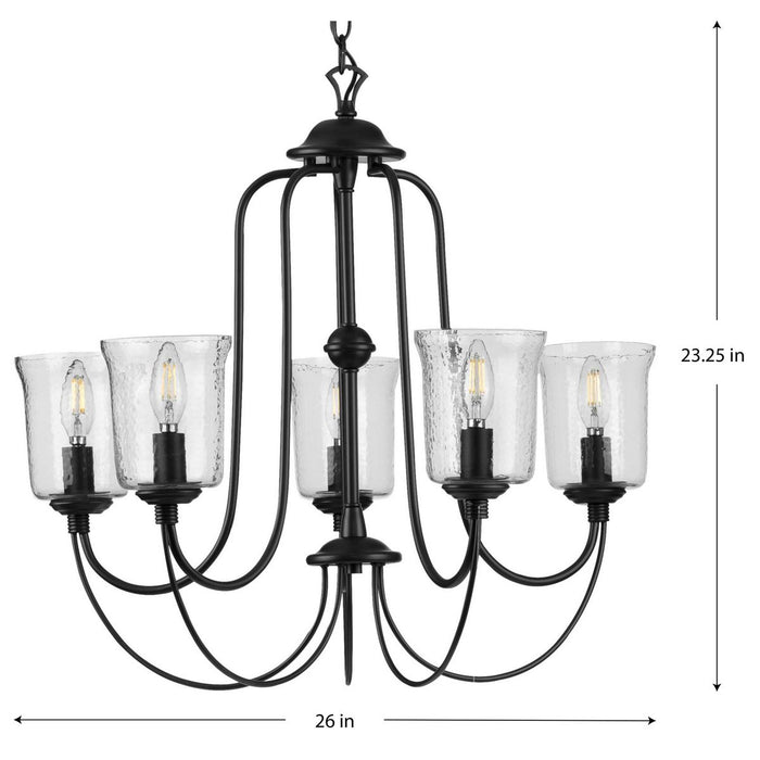 Bowman Chandelier-Mid. Chandeliers-Progress Lighting-Lighting Design Store