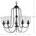Bowman Chandelier-Mid. Chandeliers-Progress Lighting-Lighting Design Store
