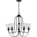 Bowman Chandelier-Mid. Chandeliers-Progress Lighting-Lighting Design Store