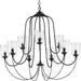 Bowman Chandelier-Large Chandeliers-Progress Lighting-Lighting Design Store
