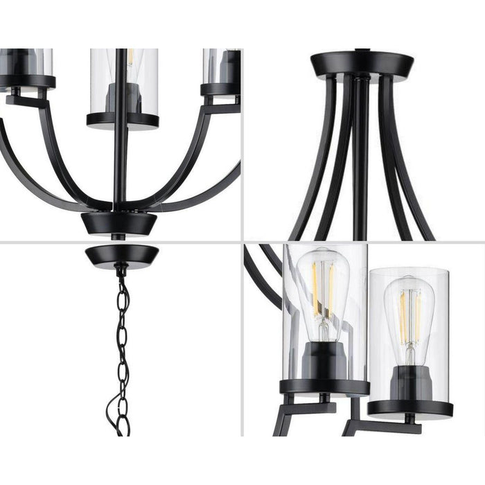 Lassiter Chandelier-Mid. Chandeliers-Progress Lighting-Lighting Design Store