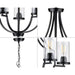 Lassiter Chandelier-Mid. Chandeliers-Progress Lighting-Lighting Design Store