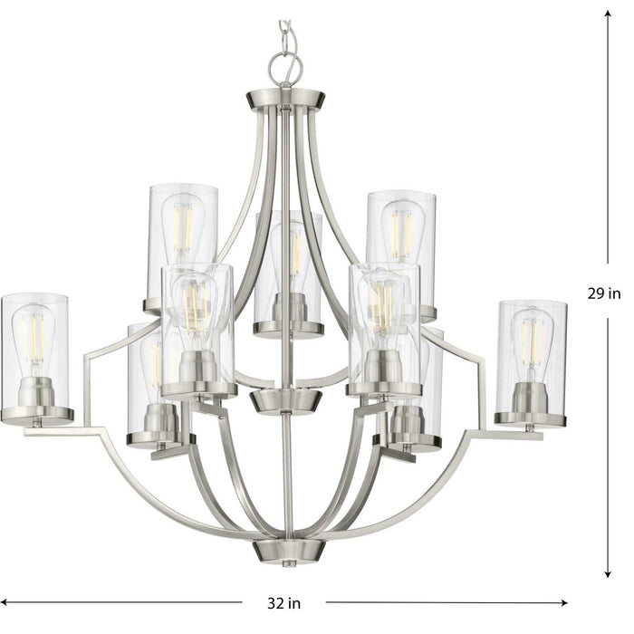 Lassiter Chandelier-Mid. Chandeliers-Progress Lighting-Lighting Design Store
