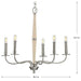 Durrell Chandelier-Mid. Chandeliers-Progress Lighting-Lighting Design Store