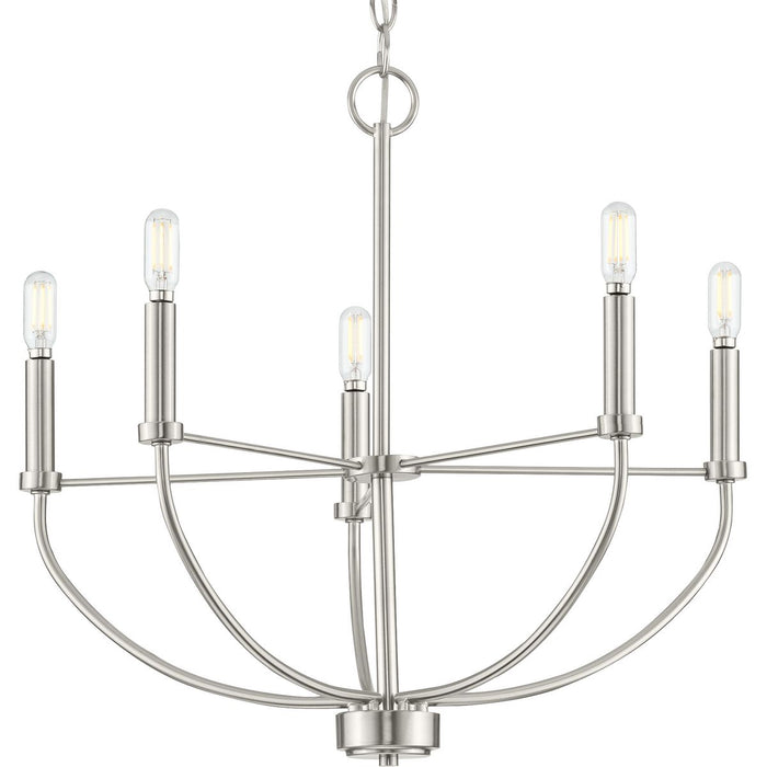 Leyden Chandelier-Mid. Chandeliers-Progress Lighting-Lighting Design Store