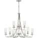 Riley Chandelier-Mid. Chandeliers-Progress Lighting-Lighting Design Store